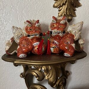Ceramic Foo Dogs